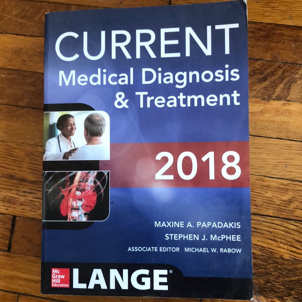 2018 Current Medical Diagnosis & Treatment